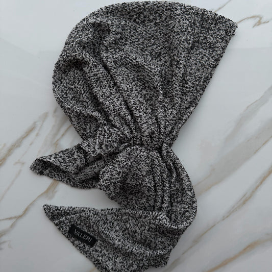 Aspen Boucle Plush Knit Pre-tied Scarf Valeri