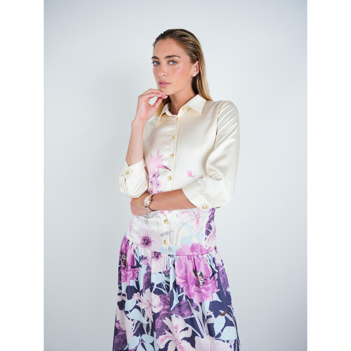 Violet Garden Dress - The Mimi Boutique