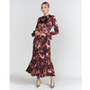 Aliza Dress Exotic Maroon Adina LV