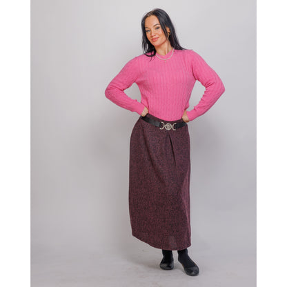 Bubble Gum Pink V Neck Sweater - The Mimi Boutique