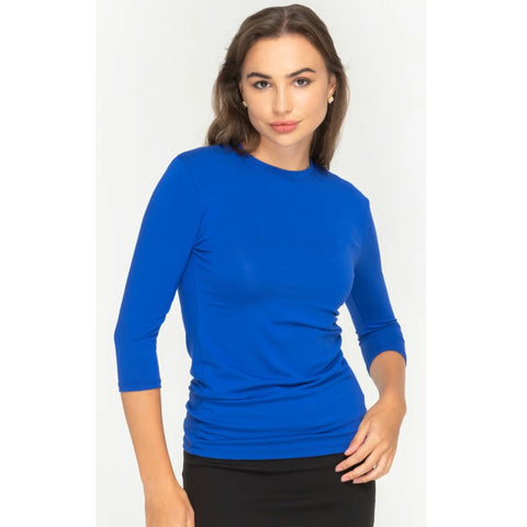 Basic Tee Royal Blue KMW - The Mimi Boutique
