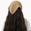 Bamboo Crepe Solid Ready Tied Headband Bandana Valeri