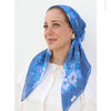 Slate Blue Floral Headscarf SB (More Styles)