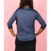 Denim Quarter Performance Top Transcendent