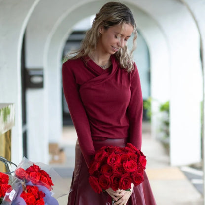 Yael Top Cherry