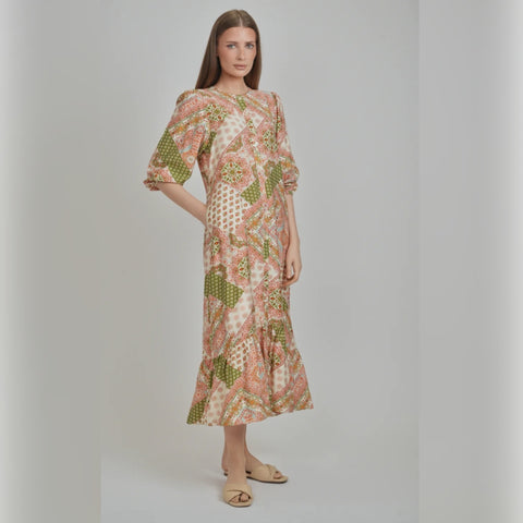 Hailey Dress Vintage Garden