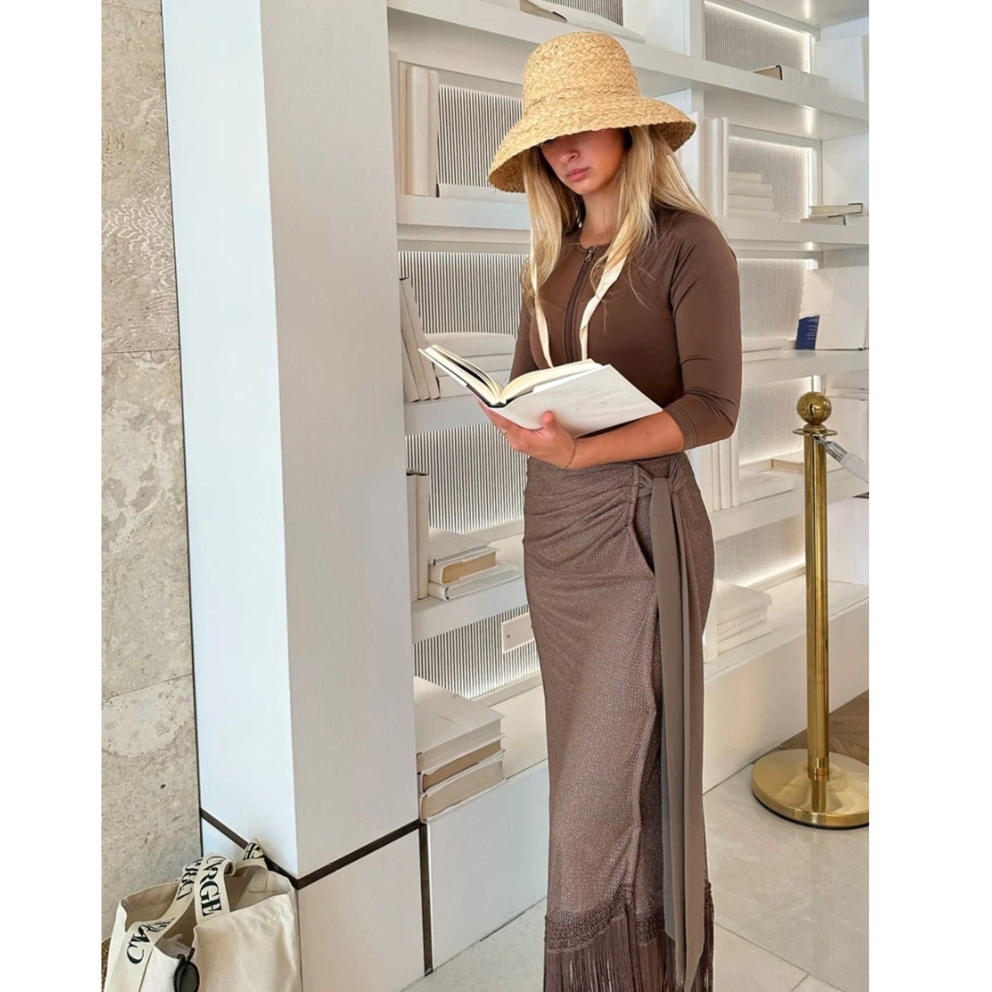 St. Barth Set Brown CVRGE (Swim)