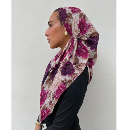 Deep Berry Headscarf SB