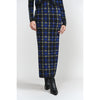 Jacquard Knit Plaid Skirt Adina LV