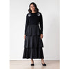 Black Jumper Dress Lunella