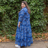 The Patchwork Dress Blue Paisley