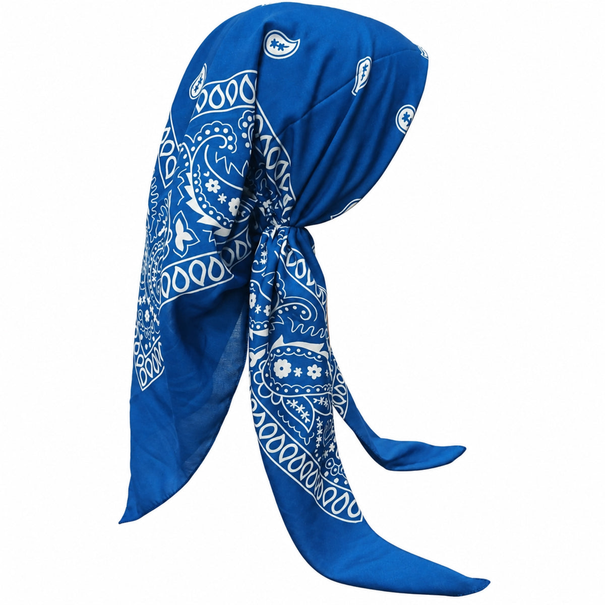 Bandana Paisley Print Pre-tied Headscarf Itsyounique