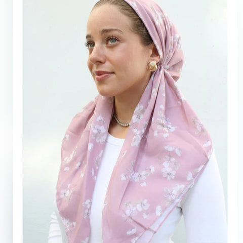 Blushing Petals Headscarf SB