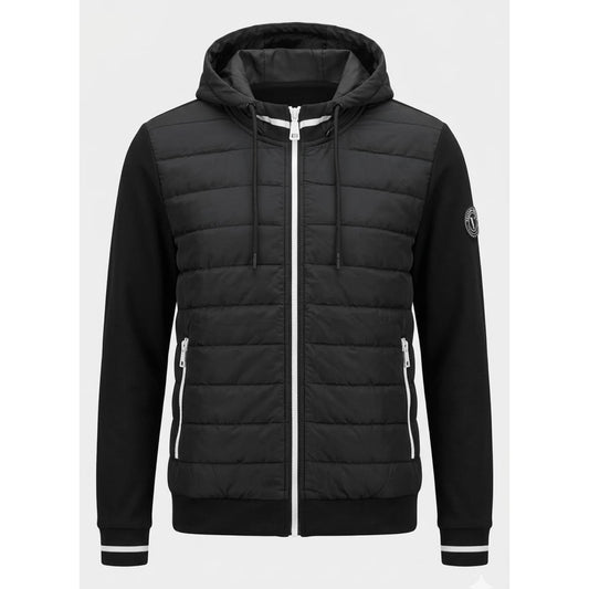 Black/ White Sophie Puffer Jacket OC