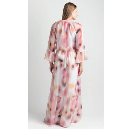 Sunset Chiffon Gown - The Mimi Boutique