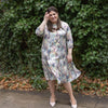 Motif Dress Abstract Floral