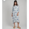Stacey Dress Blue Toile