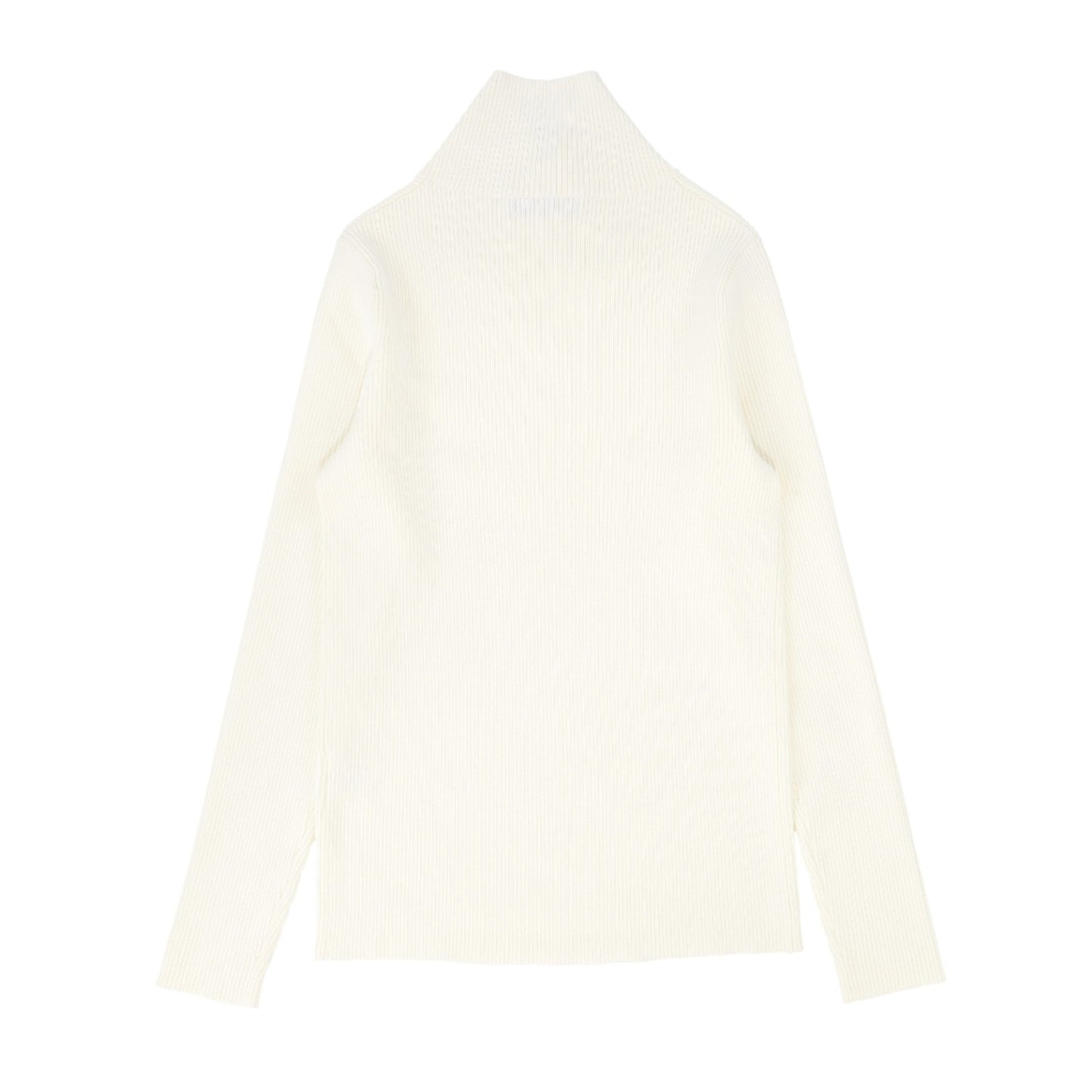 Wrap Neck Sweater Ivory - The Mimi Boutique