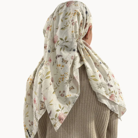 Meadow Whisper Light Crinkle Headscarf Valeri Many Styles