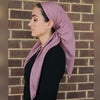 Solid Waves Pre-tied Headscarf Itsyounique