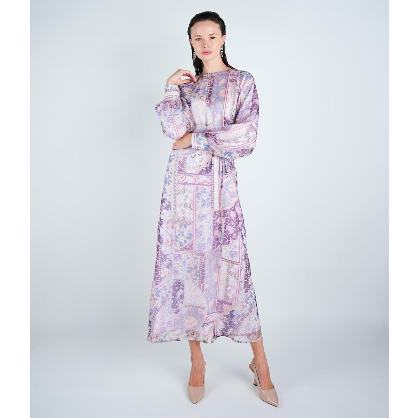 Pink Paisley Dress - The Mimi Boutique