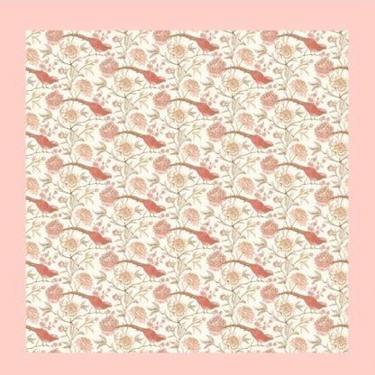 Vintage Peach Plume Headscarf Valeri Many Styles