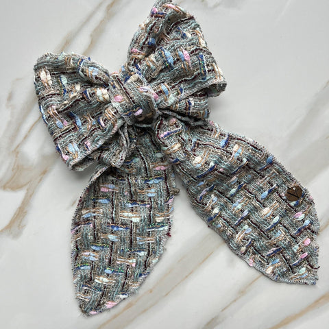 Elise Tweed Bow by Valeri