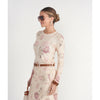 Printed Long Sleeve Tee Vintage Floral