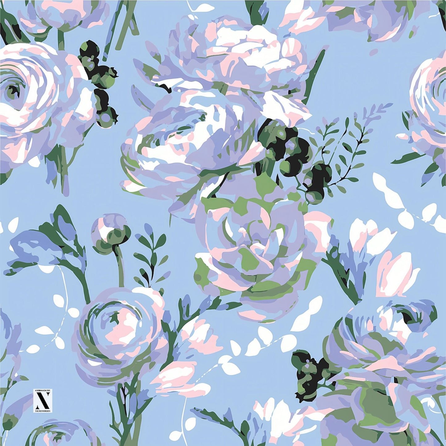 Sky Bloom Headscarf Nicsessories