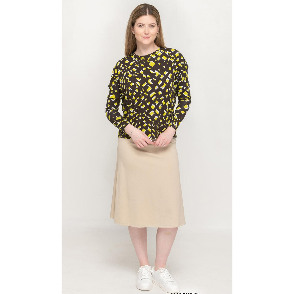 Dolman Monkey Top Brown/Green