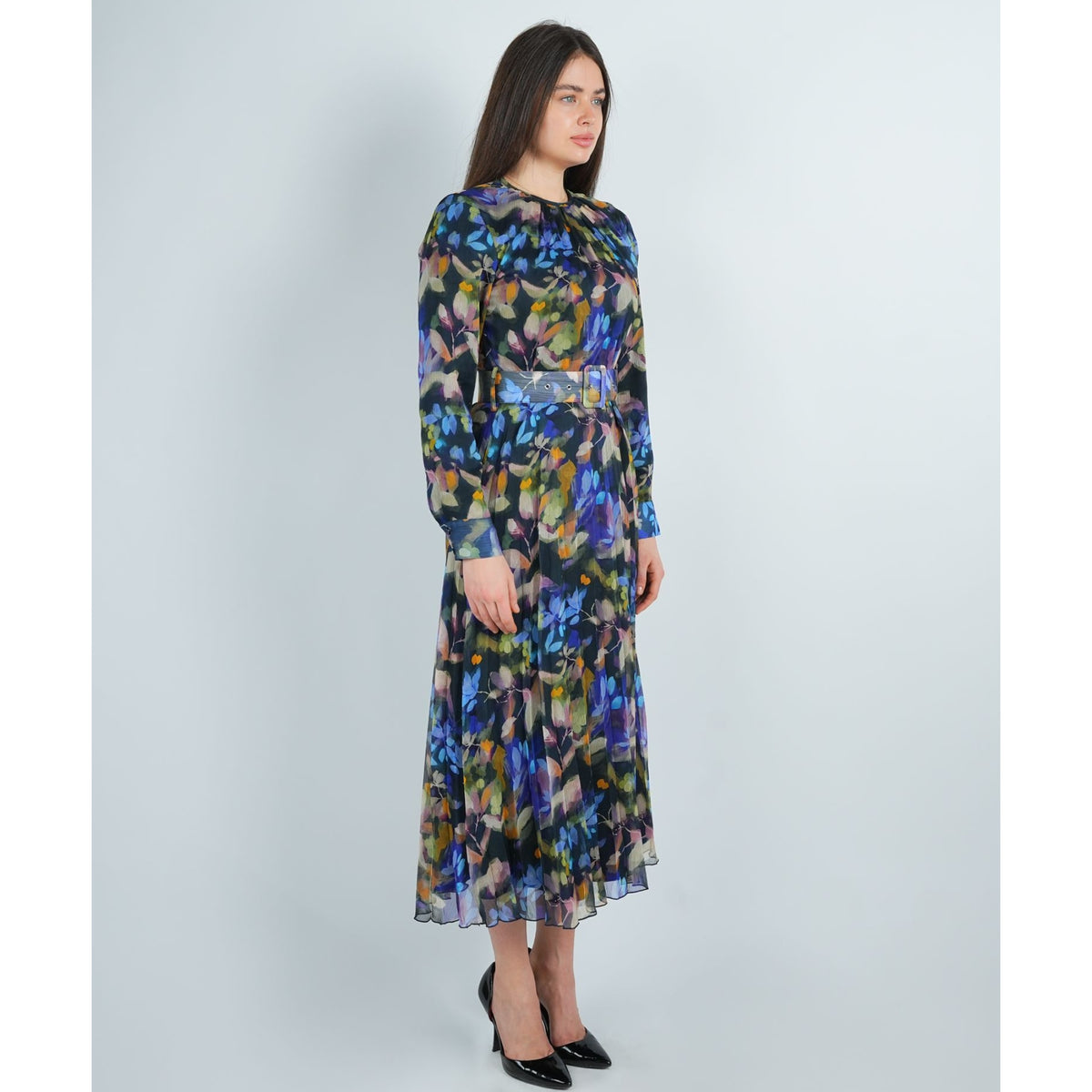 Multicolor Anna Floral Dress - The Mimi Boutique