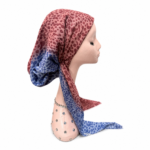 Mini Spots Pre-Tied Scarf Atifa