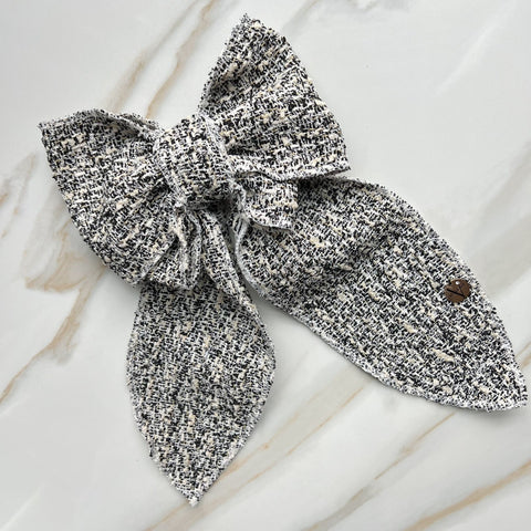 Stella Tweed Black Bow by Valeri