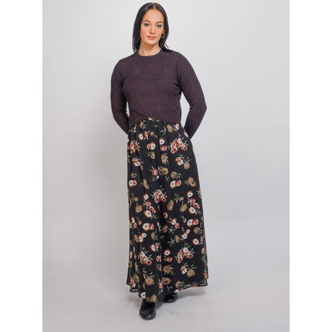 Tziporah Sleeveless Floral Maxi Dress