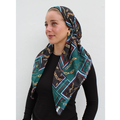 Emerald Chain Headscarf SB