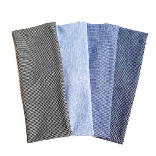 Denim Stretch Headband Nicsessories