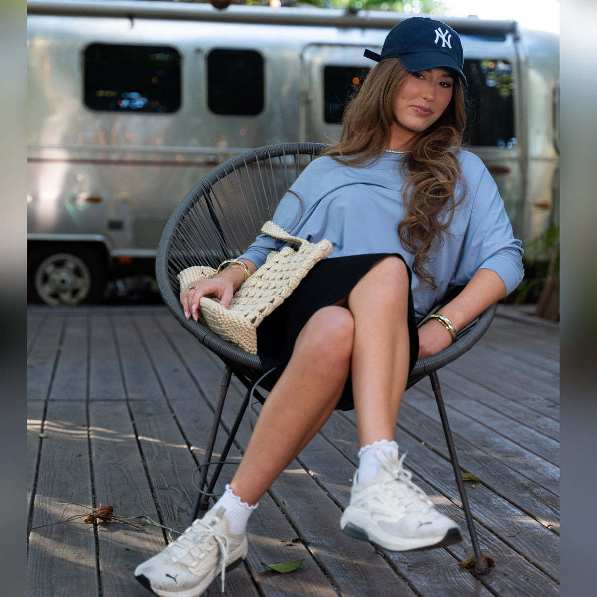 Pocket Tee Blue