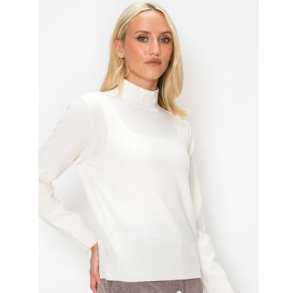 Cream/ White Yal Sweater