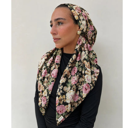 Vintage Rose Headscarf SB