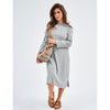 PLC Terry Grey Pullover Dress DF