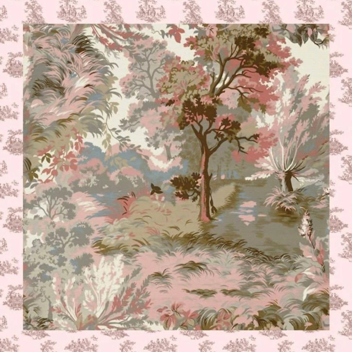Blush Toile Headscarf Valeri Many Styles