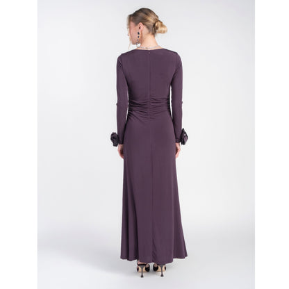 Faye Maxi Deep Plum Adina LV