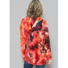 Fire Tye Dye Sweatshirt Hoodie