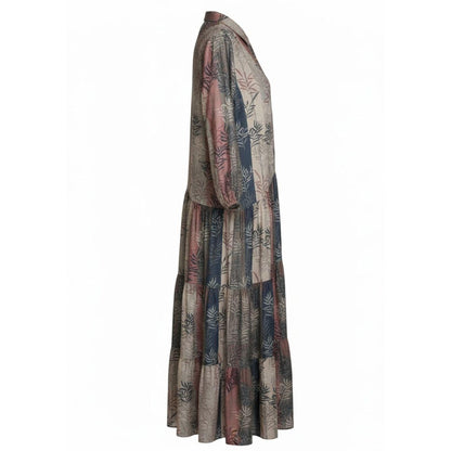 Patchwork Maxi Dress