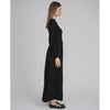 Knit Satin Combo Dress