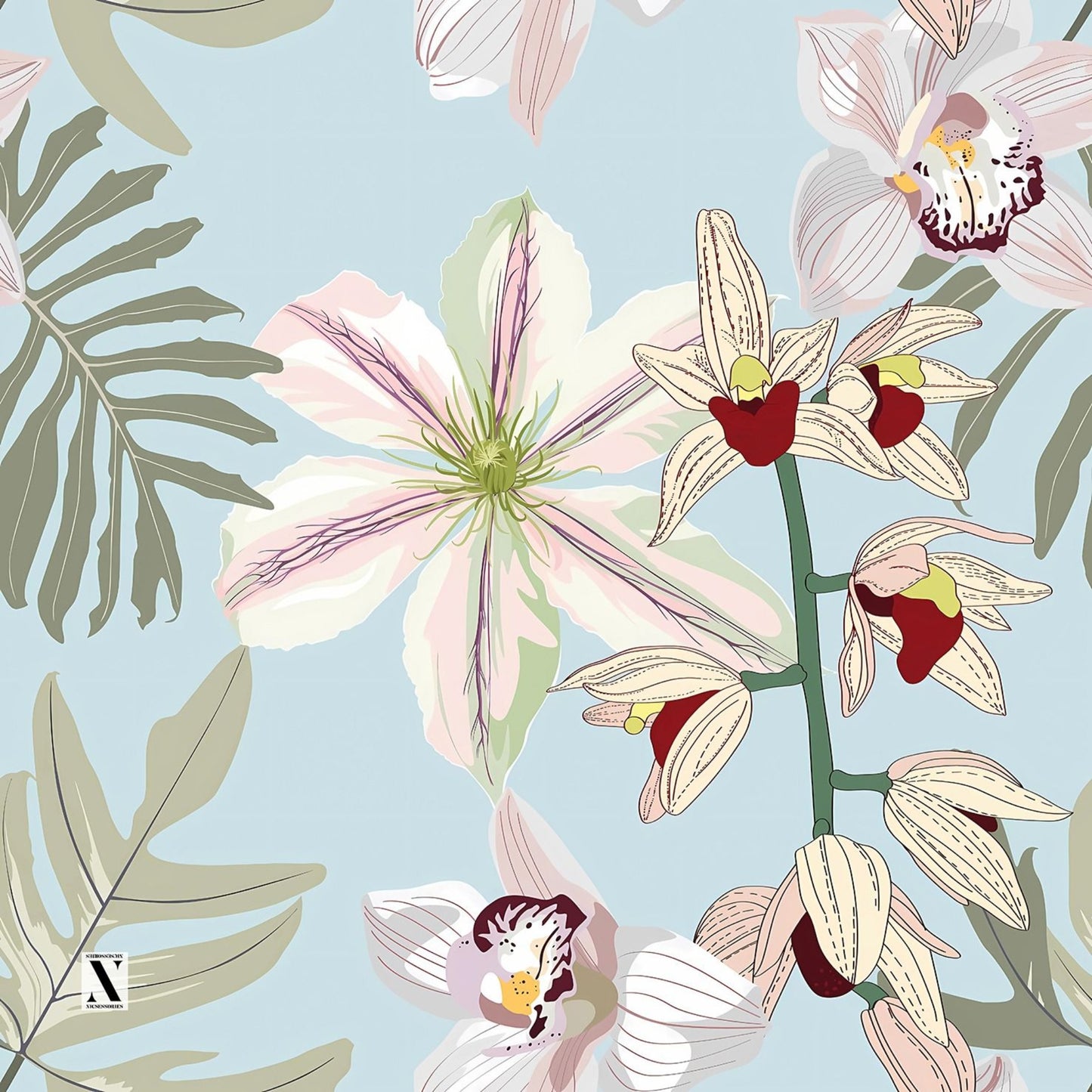 Orchid Breeze Headscarf Nicsessories