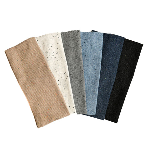 Ribbed Speckled Headband Nicsessories