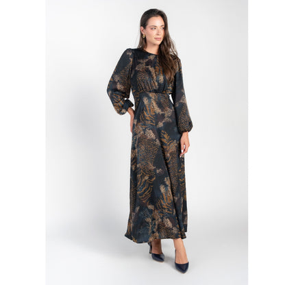 Becca Dress Navy Abstract Adina LV
