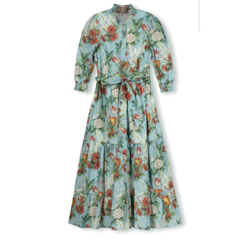 Fruit Floral Print Dress Teen