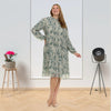 Jenna Plus Mint Dress